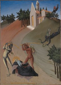 Heiliger Antonius Abt von Dämonen gequält