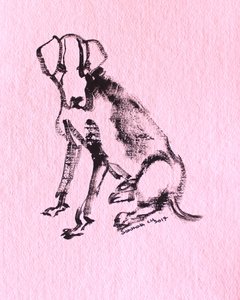 Tintenhund Skizze