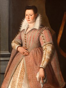 Porträt von Bianca Cappello von Santi di Tito