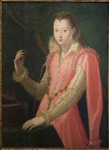 Porträt einer jungen Frau als Portia Catonis