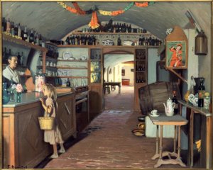 Die kleine Taverne von Santiago Rusiñol
