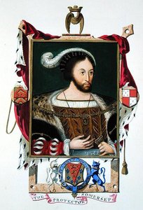 Porträt von Edward Seymour (ca. 1506-52) Lordprotektor von Edward VI. und Herzog von Somerset aus 