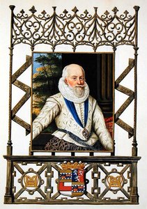 Porträt von Edward Somerset, 4. Earl of Worcester, aus 