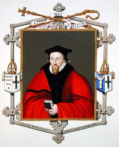Porträt von John Whitgift (ca. 1530-1604) Erzbischof von Canterbury von Sarah Countess of Essex