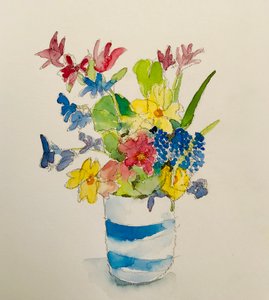 Frühlingsblumen II, 2020