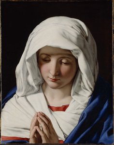 Die Jungfrau im Gebet, 1640er von Sassoferrato