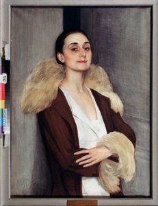 Porträt von Melita Tchalokashvili, 20. Jahrhundert
