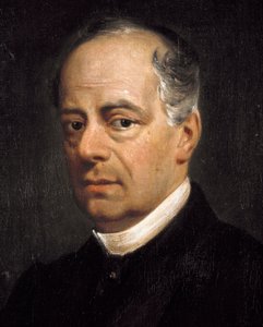 Risorgimento: Porträt von Carlo Poerio (1803-1867), italienischer Patriot (Detail). Gemälde von Francesco Saverio Altamura (1822-1897) Neapel, Museo Nazionale di San Martino