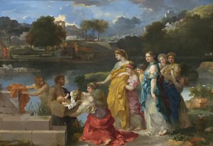 Die Auffindung des Moses, ca. 1655-1660