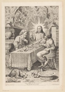 Mahlzeit in Emmaus von Sébastien Vouillemont