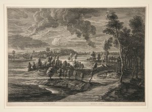 Landschaft auf dem Land von Schelte Adams Bolswert