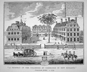 Harvard College, Cambridge, Massachusetts ca.1739