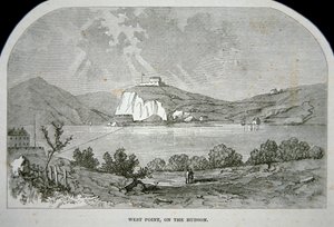 West Point, die Schlüsselbefestigung, die Benedict Arnold während des Unabhängigkeitskrieges an die Briten übergeben wollte