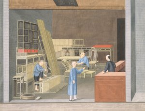 Bambusmöbelgeschäft von School Chinese