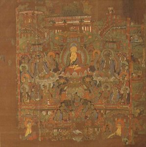 Kapitel 1.iii.02 Paradies von Bhaisajyaguru, 8.-9. Jahrhundert, Tunhuang von School Chinese