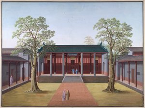 Honam-Tempel - Halle des Geheimnisses des Nirvana von School Chinese