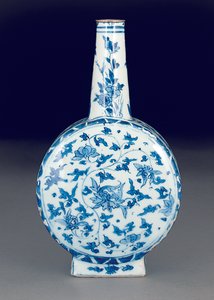 Pilgerflasche für den iberischen Markt, erste Hälfte des 17. Jahrhunderts von School Chinese