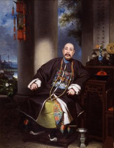 Porträt von Mouqua, Lamqua, um 1840 von School Chinese