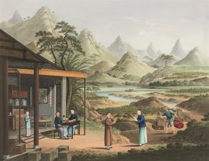 Teeproduktion, ca. 1820 von School Chinese