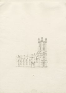 Burton-upon-Trent - Heilige Dreifaltigkeitskirche von School English