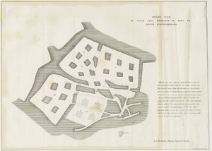 Dudley - Bergbauarbeiten (Lithographie)