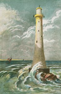 Eddystone-Leuchtturm vor Plymouth von School English