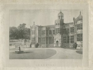 Ingestre Hall: Lithografie