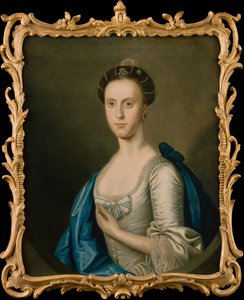 Porträt einer Dame von School English