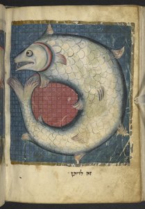 Der Leviathan, aus einer Sammlung biblischer und anderer Texte (