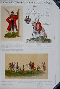 Ungarische Soldaten des späten sechzehnten Jahrhunderts von School Hungarian