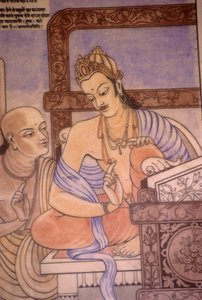 Chanakya und König Chandragupta