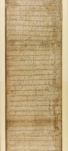 Kaufurkunde aus Ravenna, 3. Juni 572 (Papyrus) von School Italian