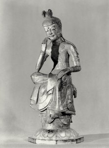 Bodhisattva in meditativer Pose sitzend, ca. 645-794