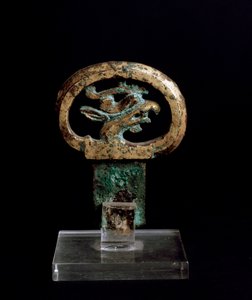 Bronzegriff mit Greifenkopf, 6.-5. Jahrhundert v. Chr. von Japanese School