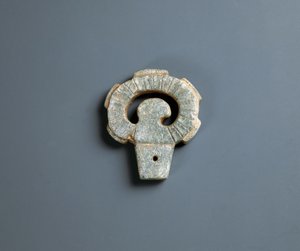 Feuersteinwaffengriff, Jomon-Periode 10000-300 v. Chr. von Japanese School