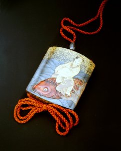 Inro, Edo-Periode, spätes 18. - frühes 19. Jahrhundert von Japanese School