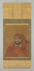 Großer Kopf mit Draperie (von Daruma) von Japanese School