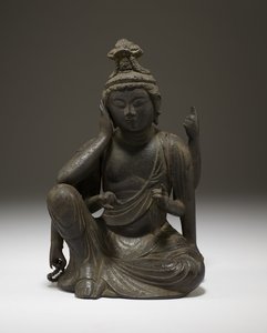 Nyoirin Kannon (Bronze) von Japanese School