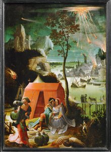Lot und seine Töchter von School Netherlandish