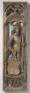 Tafel von einem Orgelgehäuse, ca. 1510-20