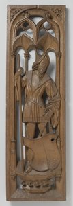Tafel von einem Orgelgehäuse, um 1510-20