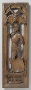 Tafel von einem Orgelgehäuse, um 1510-20