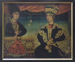 Ein Qajar-Prinz