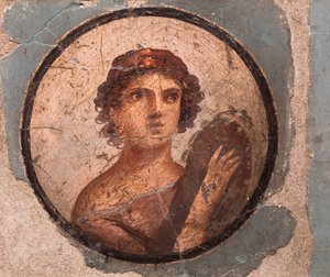 Medaillonporträts, Pompeji von School Roman