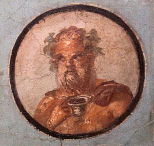 Medaillonporträts, Pompeji von School Roman