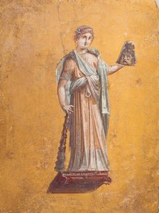 Melpomene, Pompeji von School Roman