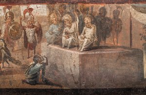 Das Urteil Salomos, Pompeji von School Roman