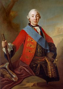 Porträt von Peter III. Fedorovich (1728-1762), russischer Zar von School Russian