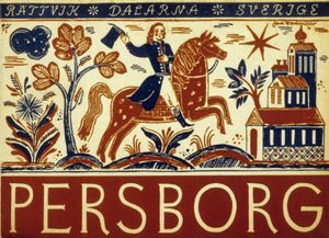 Schwedisches Tourismusplakat von School Swedish