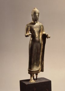 Stehender Buddha, Davaravati-Periode